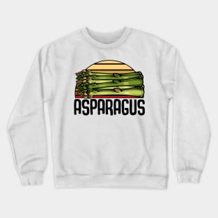 Vegetable Asparagus Crewneck Sweatshirt